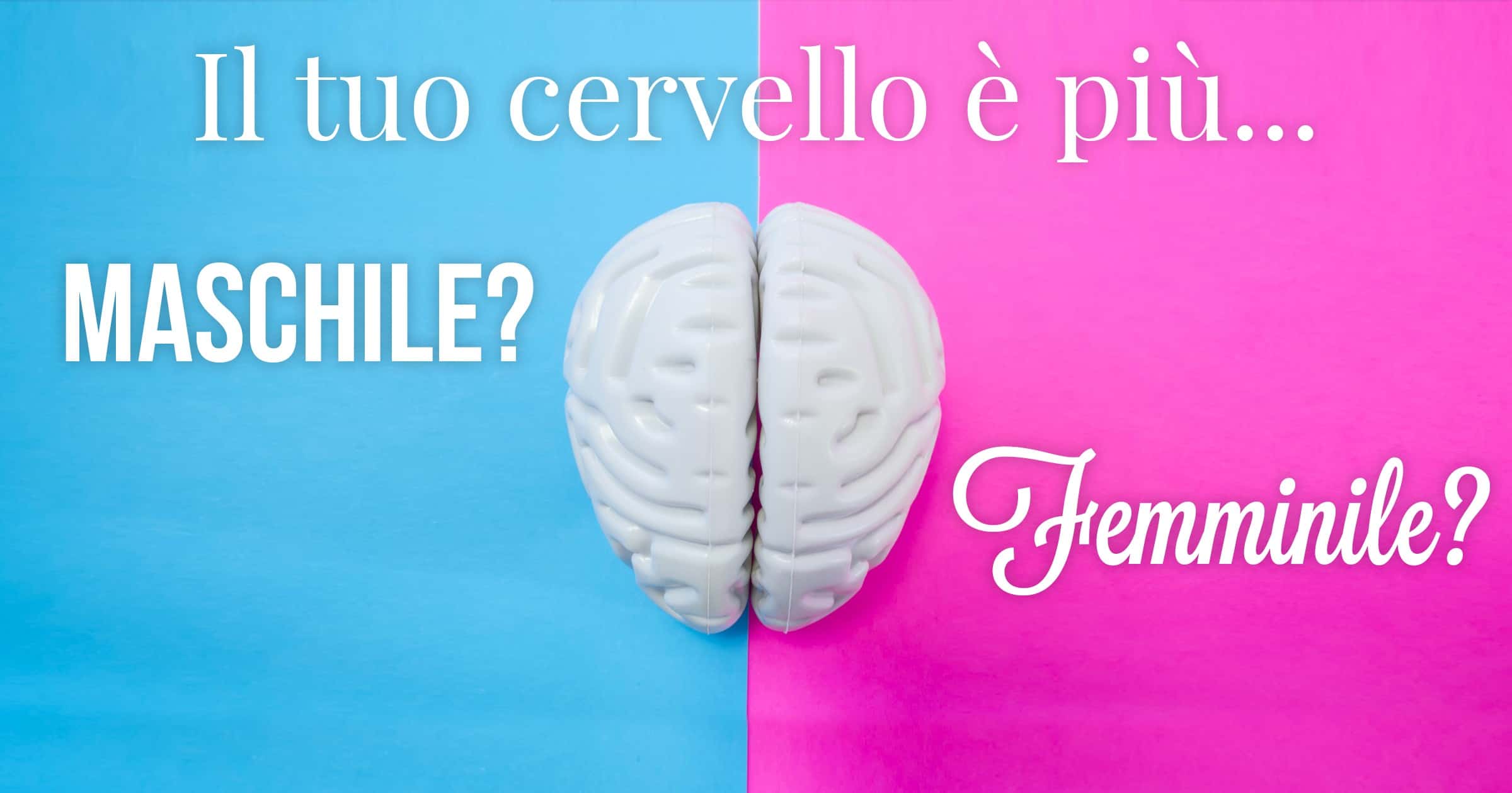 Il tuo Cervello è più Maschile o Femminile?