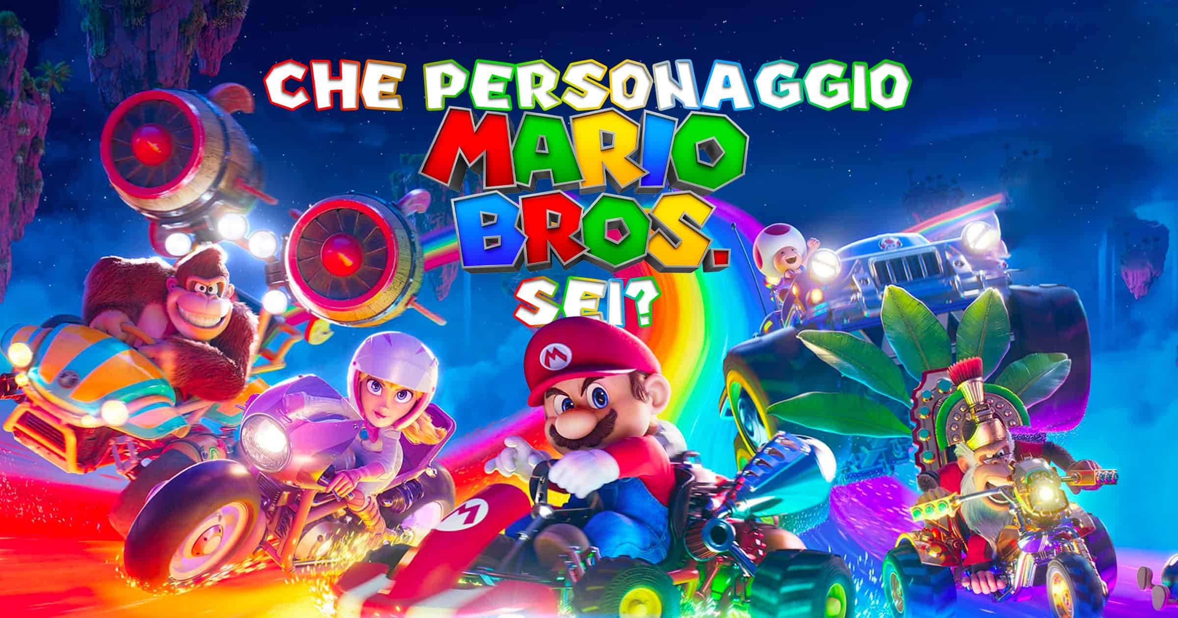 Che Personaggio di Super Mario Sei?